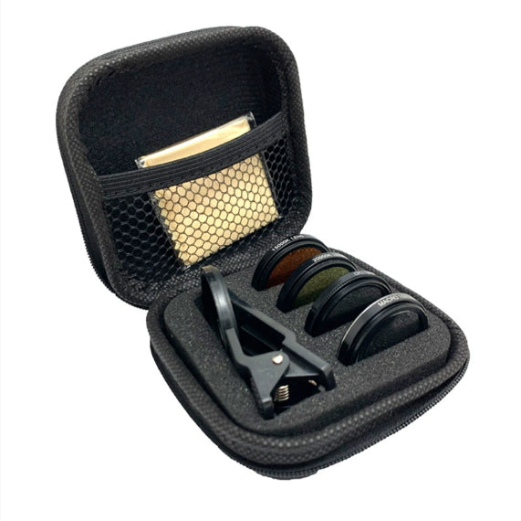 Ten in one set of fisheye lens with external camera lens