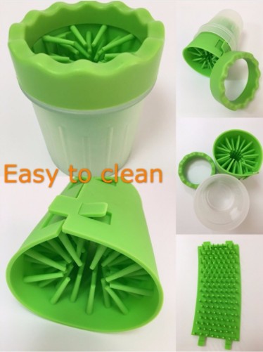 Silicone Dog Paw Washer Cup For Quick Cleaning