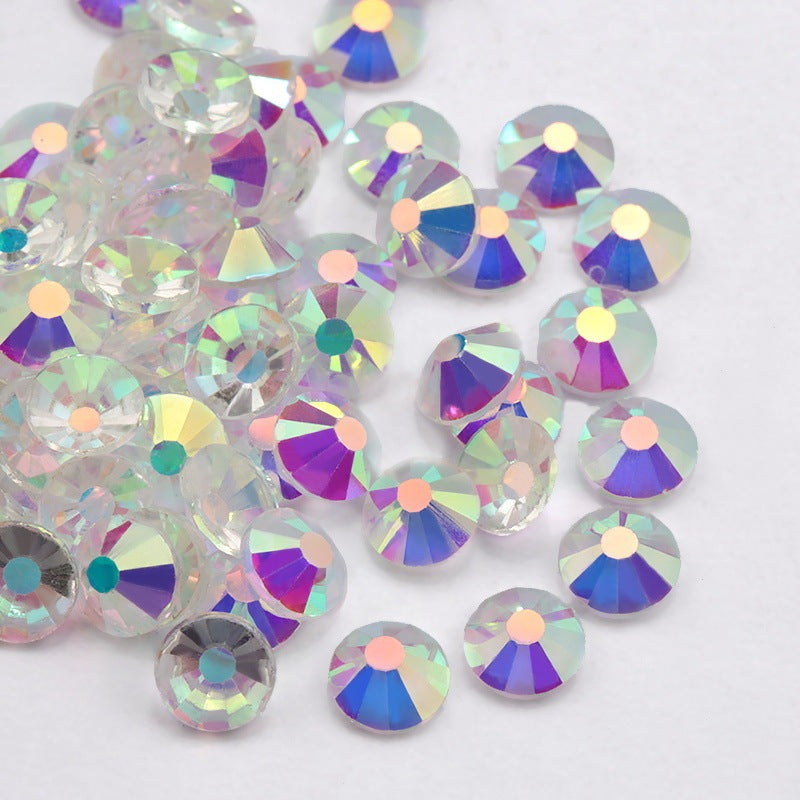 Colorful Rhinestone Jewel Nail Adornment in Multiple Colors