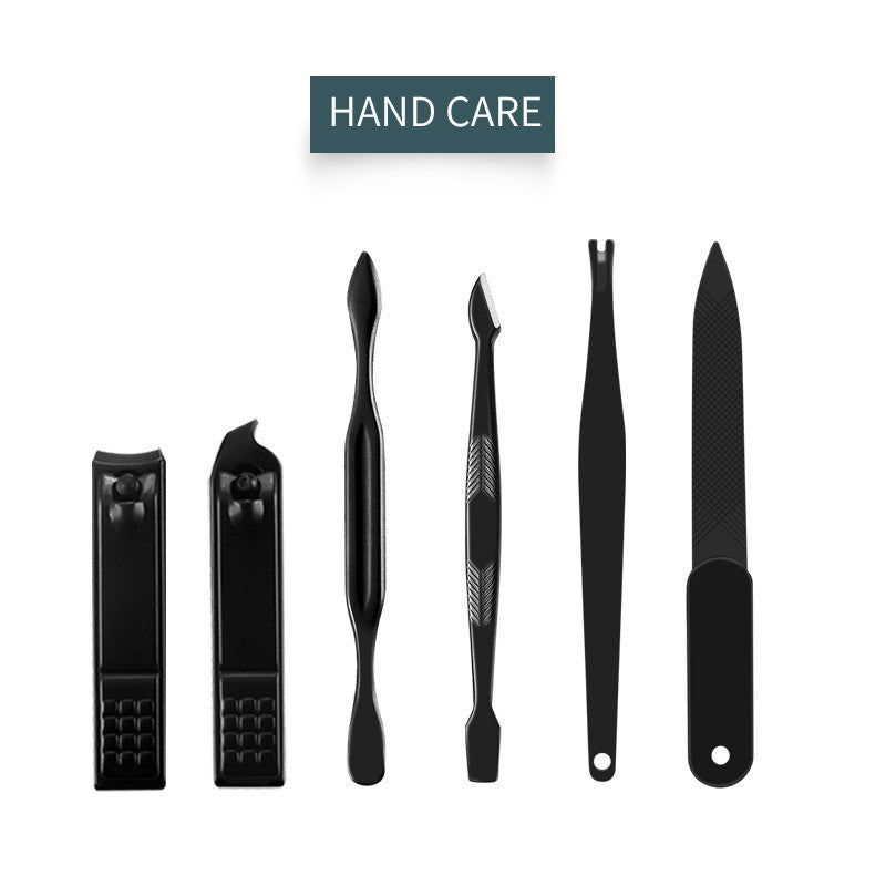 16 Piece Nail Grooming Kit with Portable Foldable Case-Theone Apparel