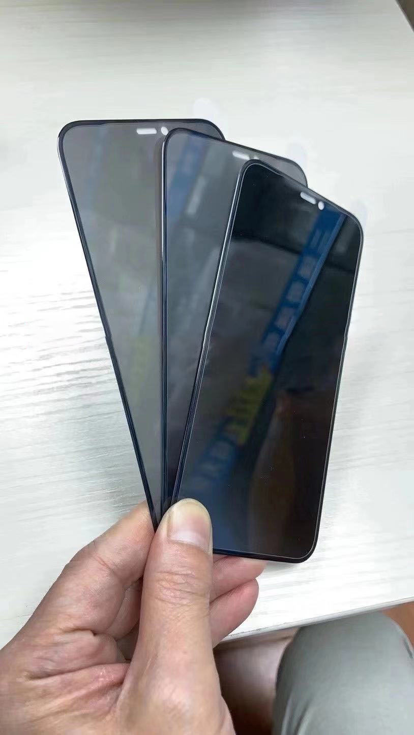 Compatible With, Compatible With , Suitable For  IPhone12ProMax Soft Edge Privacy Privacy Film 12Pro Carbon Fiber Privacy Privacy Protection Film 11 Film