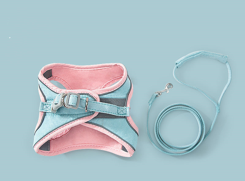 Adjustable Cat Harness And Leash Set For Safe Walks