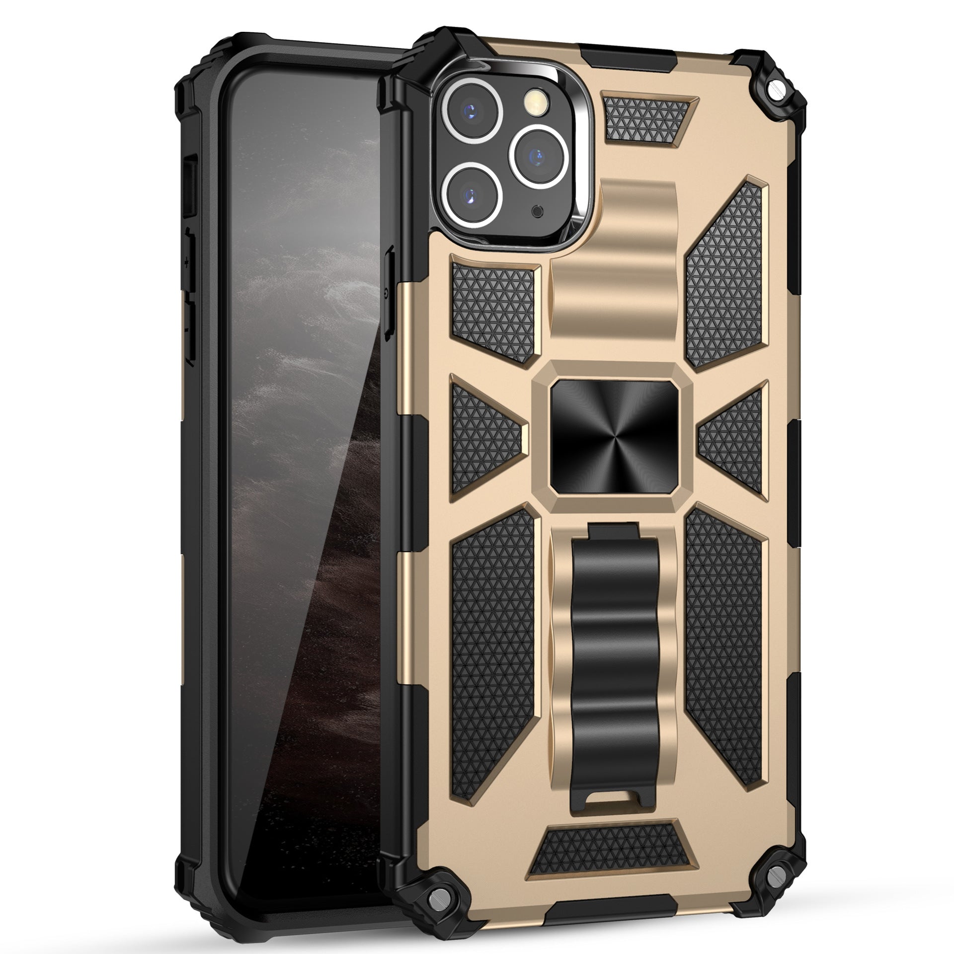 Military Style Shockproof TPU PC Protective Phone Case