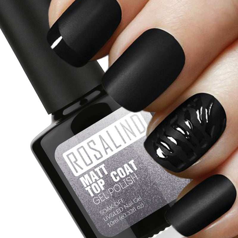 Matte Top Coat Gel Nail Polish for DIY Manicures