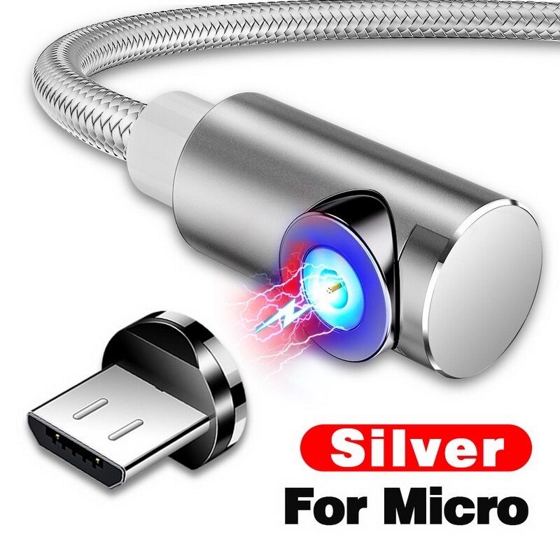 Magnetic Fast?Charging Cable With Swappable Micro?USB, Lightning, Type?C Heads