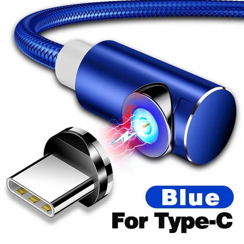 Magnetic Fast?Charging Cable With Swappable Micro?USB, Lightning, Type?C Heads
