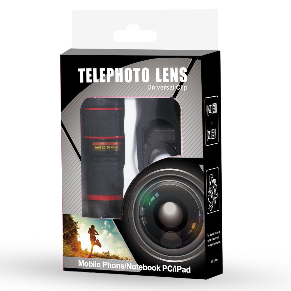 20X Mobile Phone Telescope With Universal Clip And Eye Mask