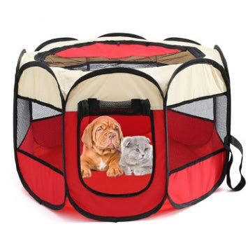 Folding Octagonal Pet Playpen For Dogs And Cats