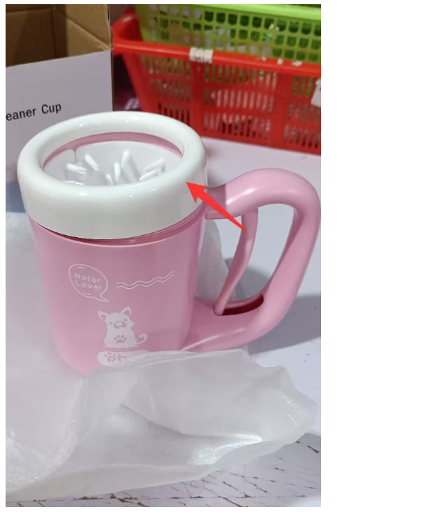 Silicone Pet Paw Washer Cup For Quick Cleaning