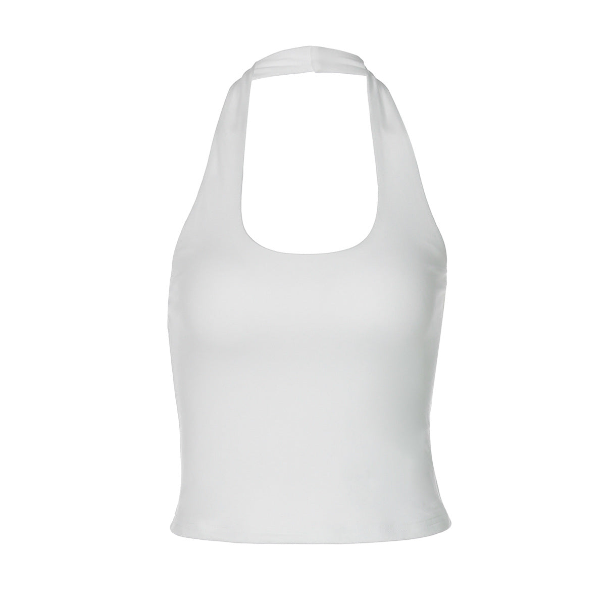 Backless Slim Fit Halter Ultra-Short Trendy Outdoor Vest