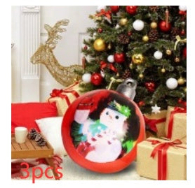60 Centimeter Hanging Oversized PVC Christmas Ornaments for Exterior Decor-Double Sided Red Snowman-Theone Apparel