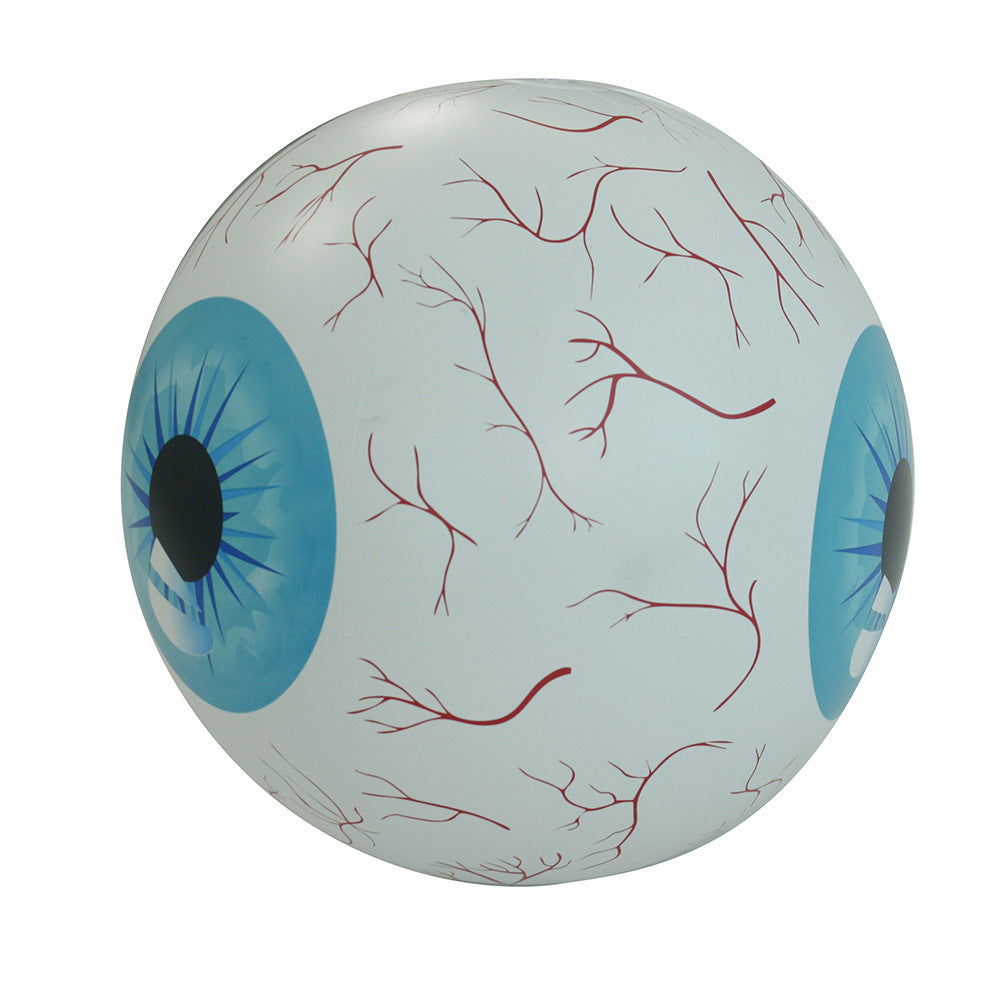 Inflatable PVC Eyeball Decorations with LED Light Inserts