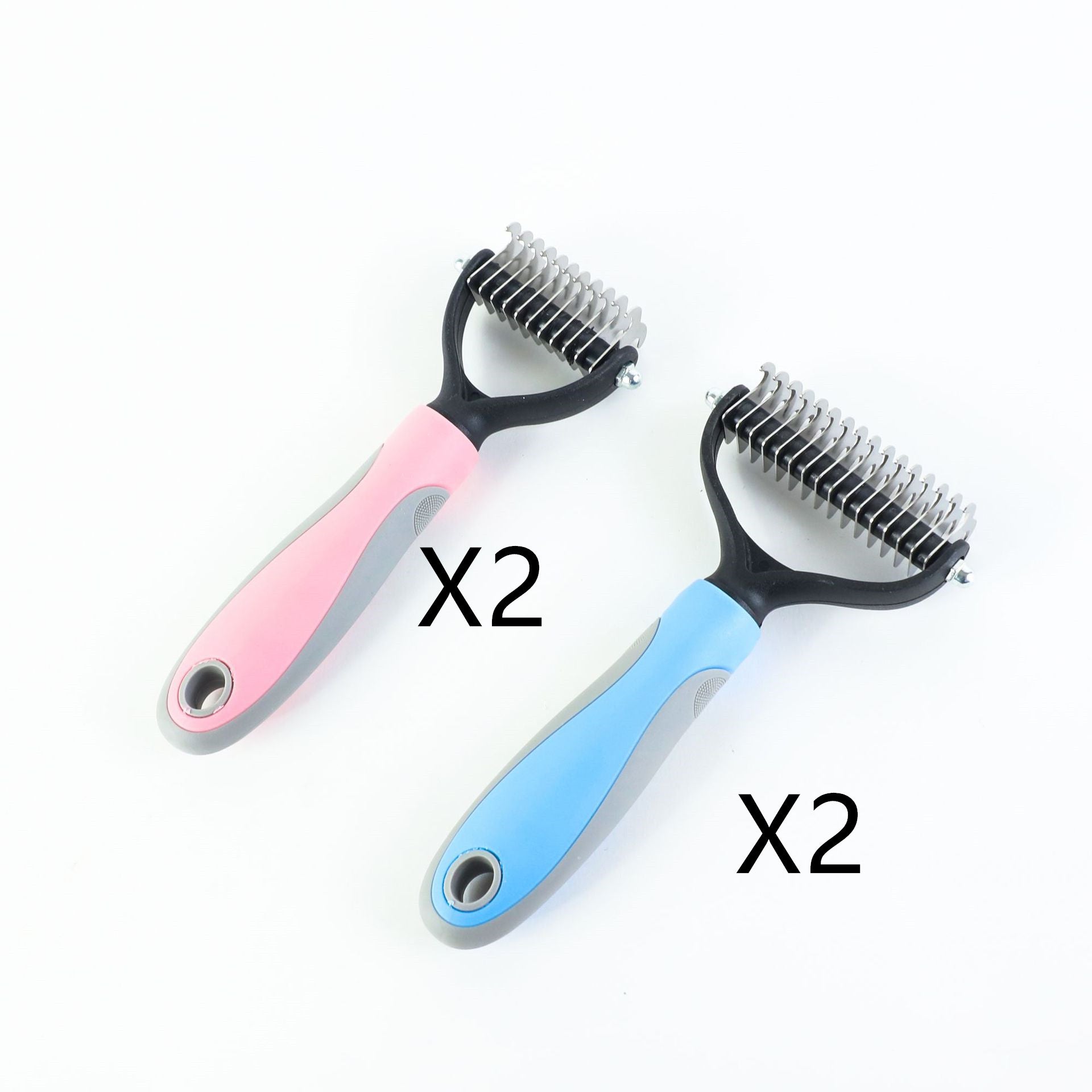 Double Sided Stainless Steel Pet Brush For Grooming