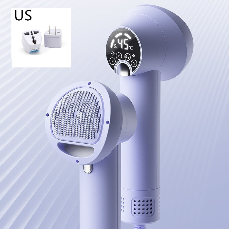 Smart Silent Pet Hair Dryer With Grooming Comb