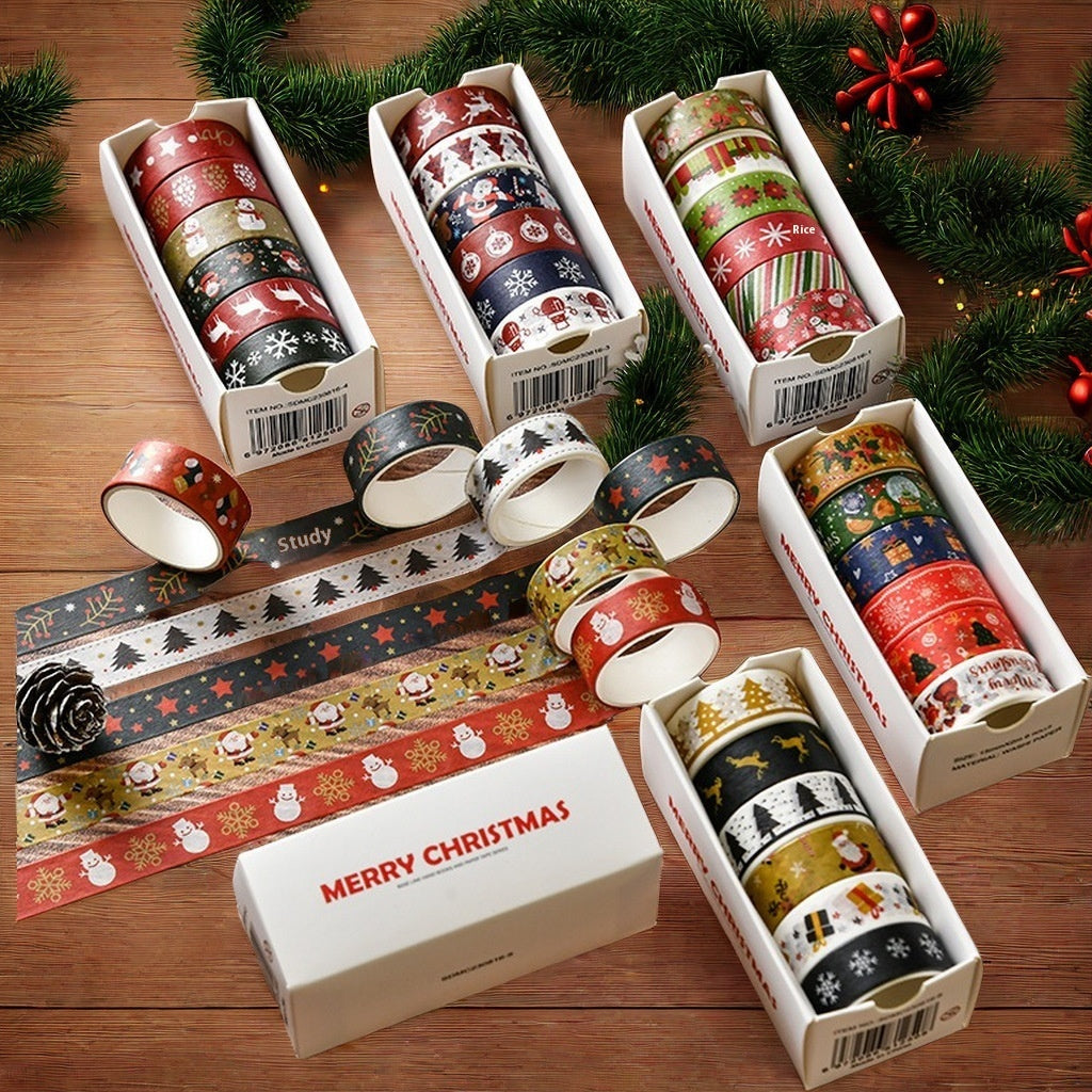 Christmas Themed Washi Tape and Christmas Gift Wrapping Tape-Theone Apparel