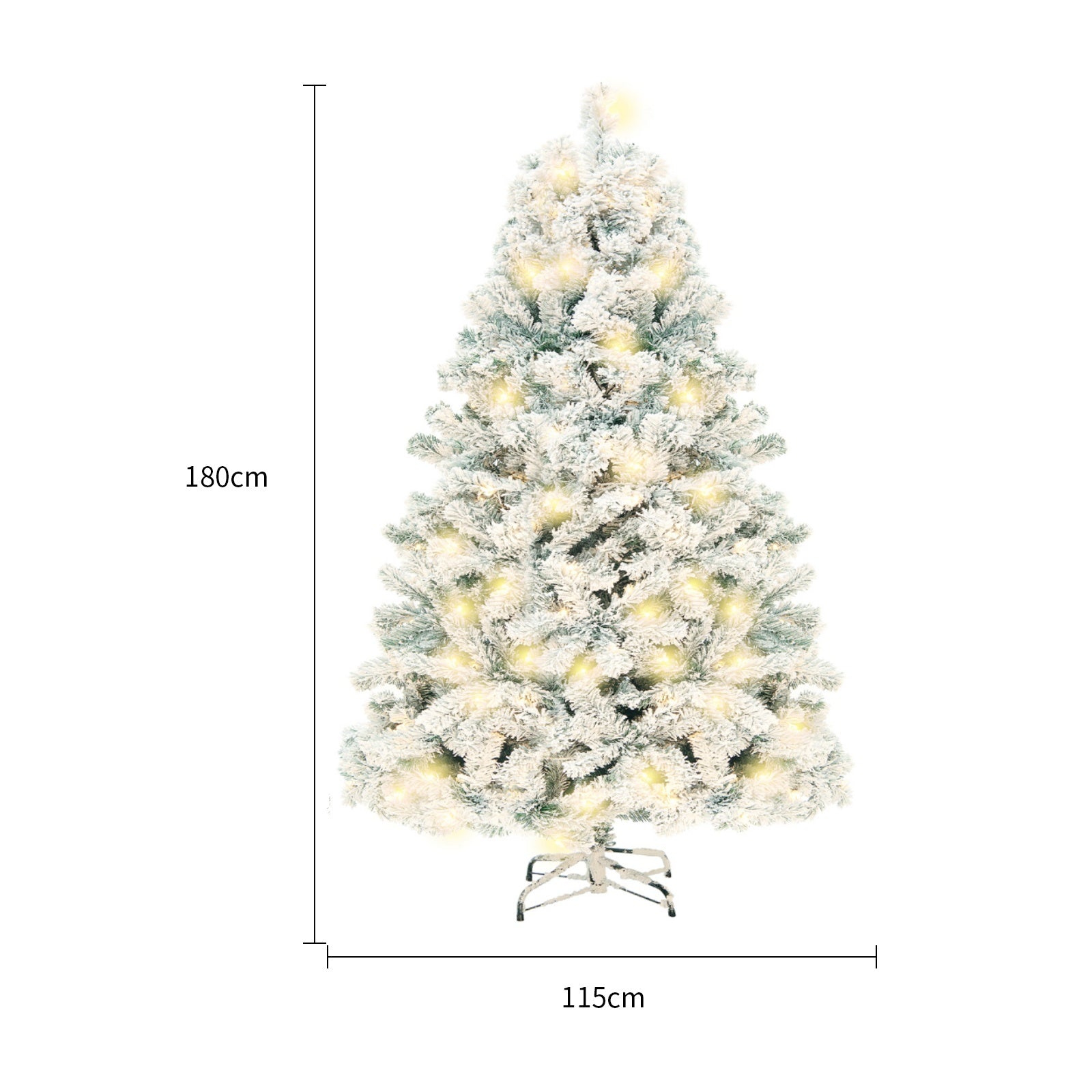 Christmas Tree PVC Artificial Snow Christmas Tree Mall Window Decoration Tree Cedar Christmas Tree Christmas Decoration Supplies-Theone Apparel