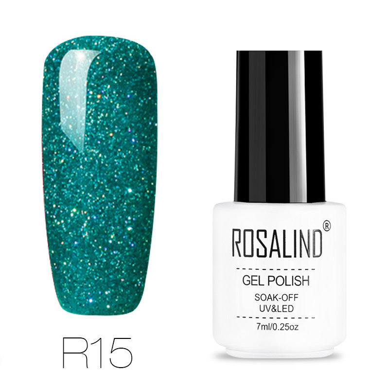 Glittering Stars Sparkly Soak Off Gel Nail Polish-R15-Theone Apparel