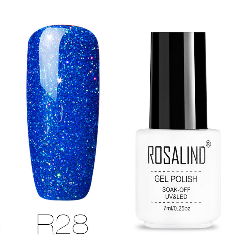 Glittering Stars Sparkly Soak Off Gel Nail Polish-R28-Theone Apparel