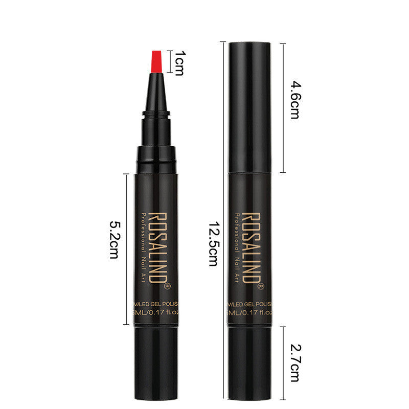 Premium Hel nail Polish Pen in Vibrant Color Choices-Theone Apparel