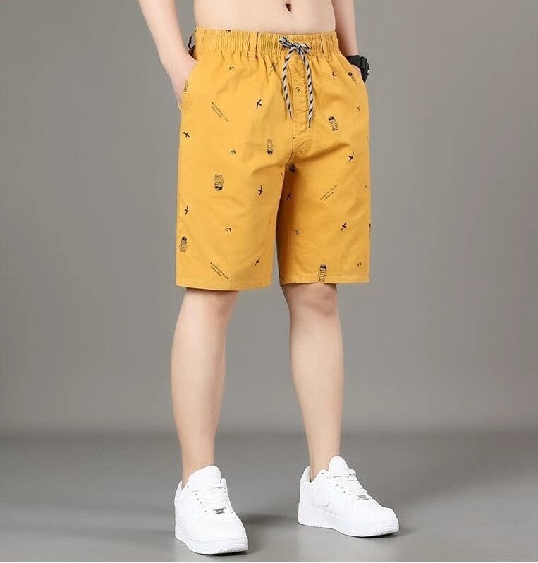 Relaxed Fit Mid-Length Trousers Delivering Laidback Everyday Comfort-Theone Apparel