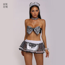 Sexy French Maid Lingerie Costume Set-Theone Apparel