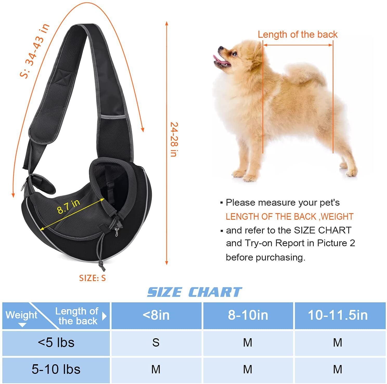 Stylish Outdoor Crossbody Pet Carrier Bag For Dogs And Cats-Theone Apparel