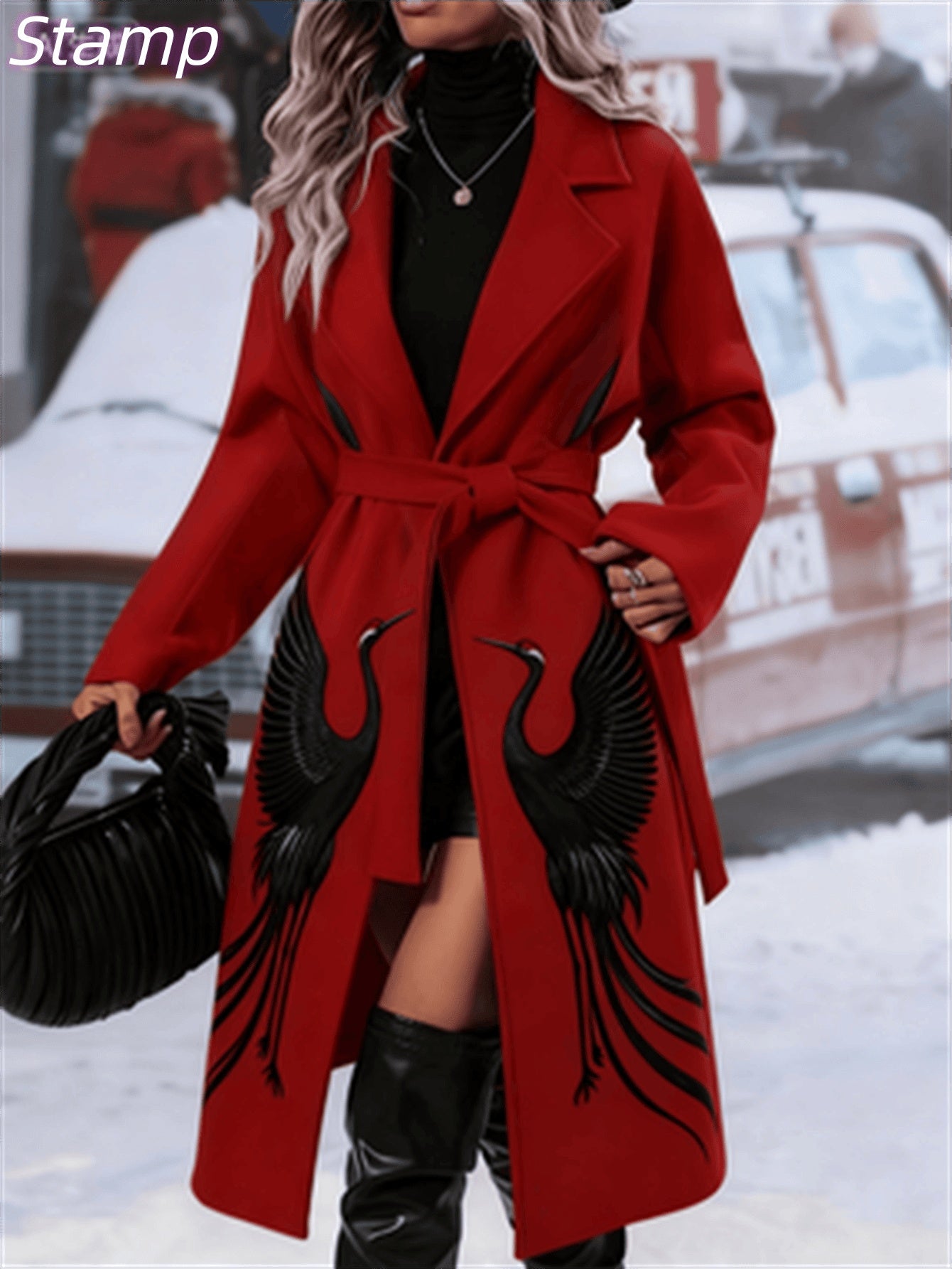 Fashionable Casual Long Coat