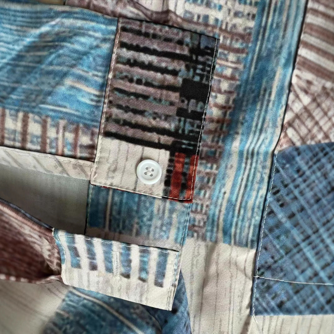 Retro Color-block Casual Outdoor Clothingfresh Comfortable And Stylish