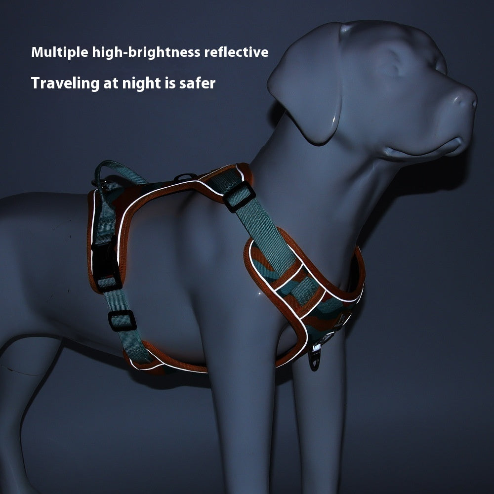 Dog Chest And Back Reflective Commuter Hand Holding Rope - THEONE APPAREL