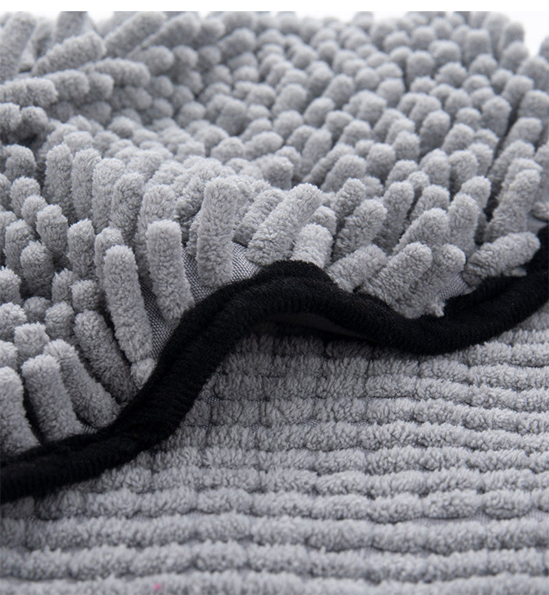 Super Absorbent Microfiber Pet Bath Towel For Quick Drying