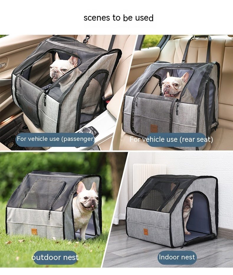 Portable Dog Cage Nest For Travel And Outdoor Use