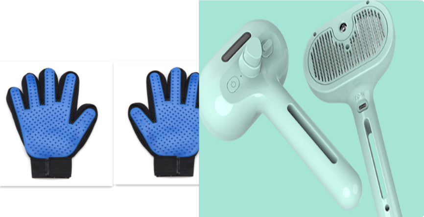 Self Cleaning Pet Comb With Built In Mist Humidifier