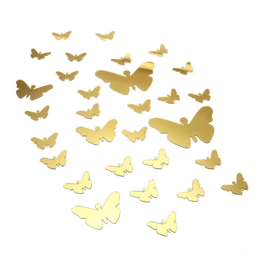 3D Butterfly Acrylic Bedroom Wall Sticker - THEONE APPAREL