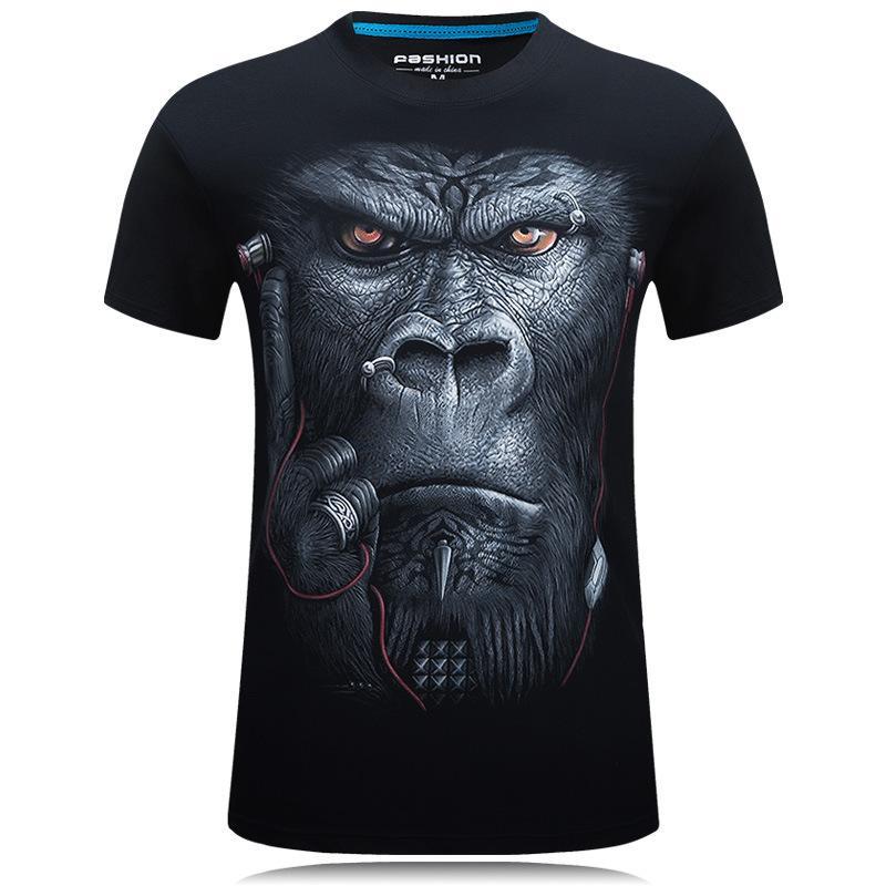 Camicia per la faccia da gorilla a rapina media