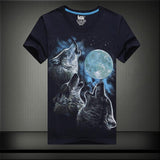Moon Howlers Three Wolf Shirt