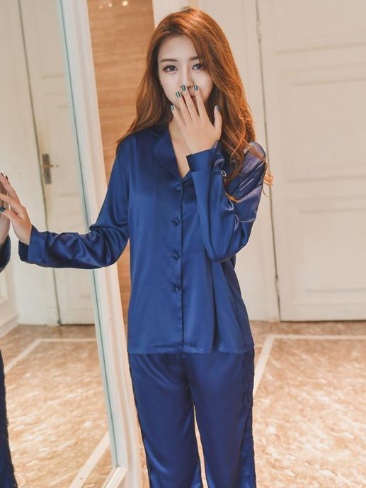 Long Sleeve Pajamas Set