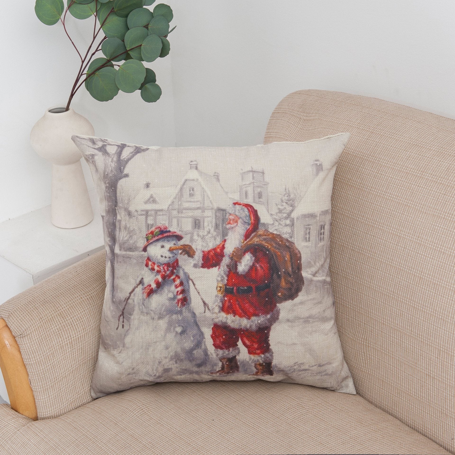 Christmas Cheer Printed Pillow Covers - Theone Apparel