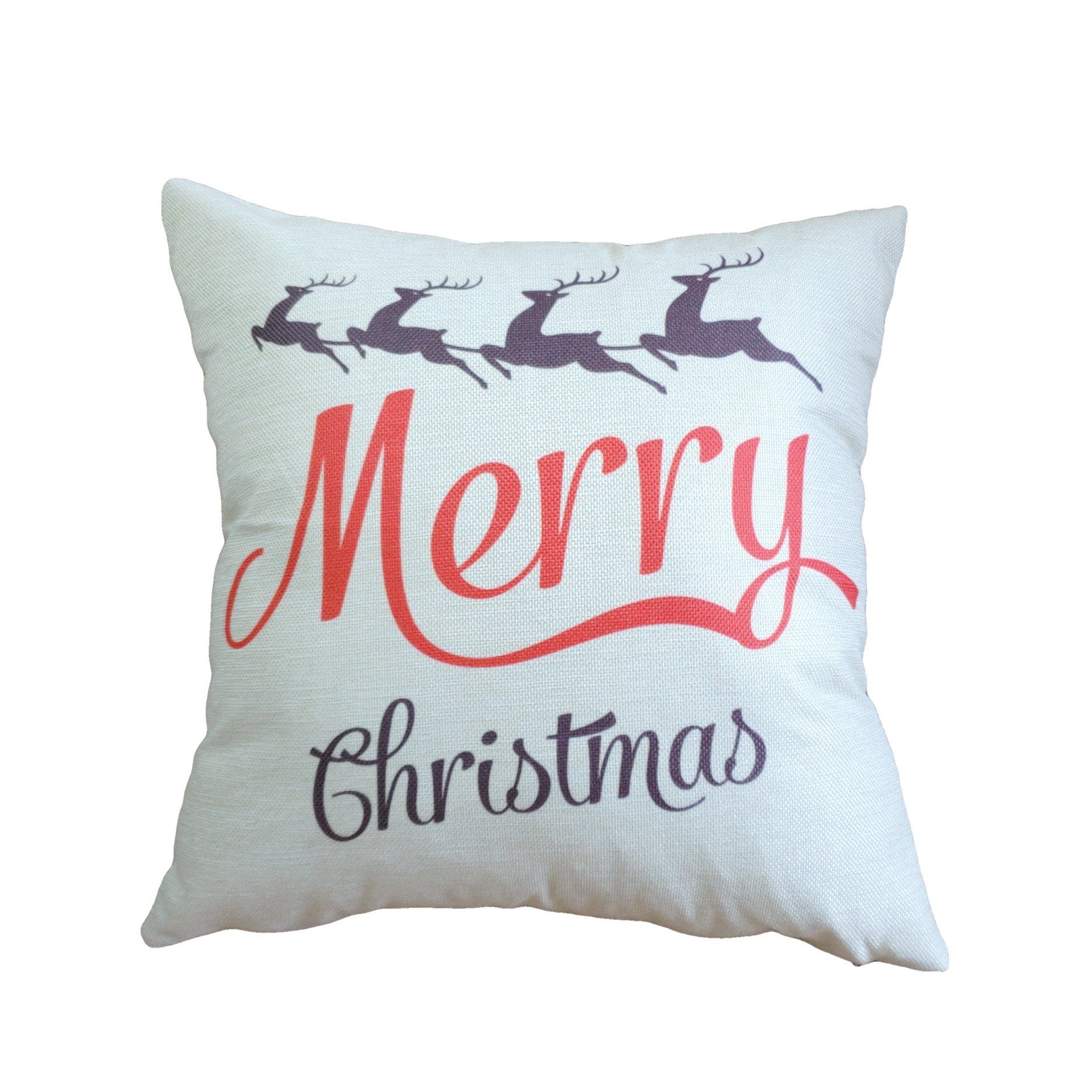 Christmas Cheer Printed Pillow Covers - Theone Apparel