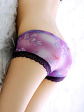 Floral Print Hipster Panties - Theone Apparel