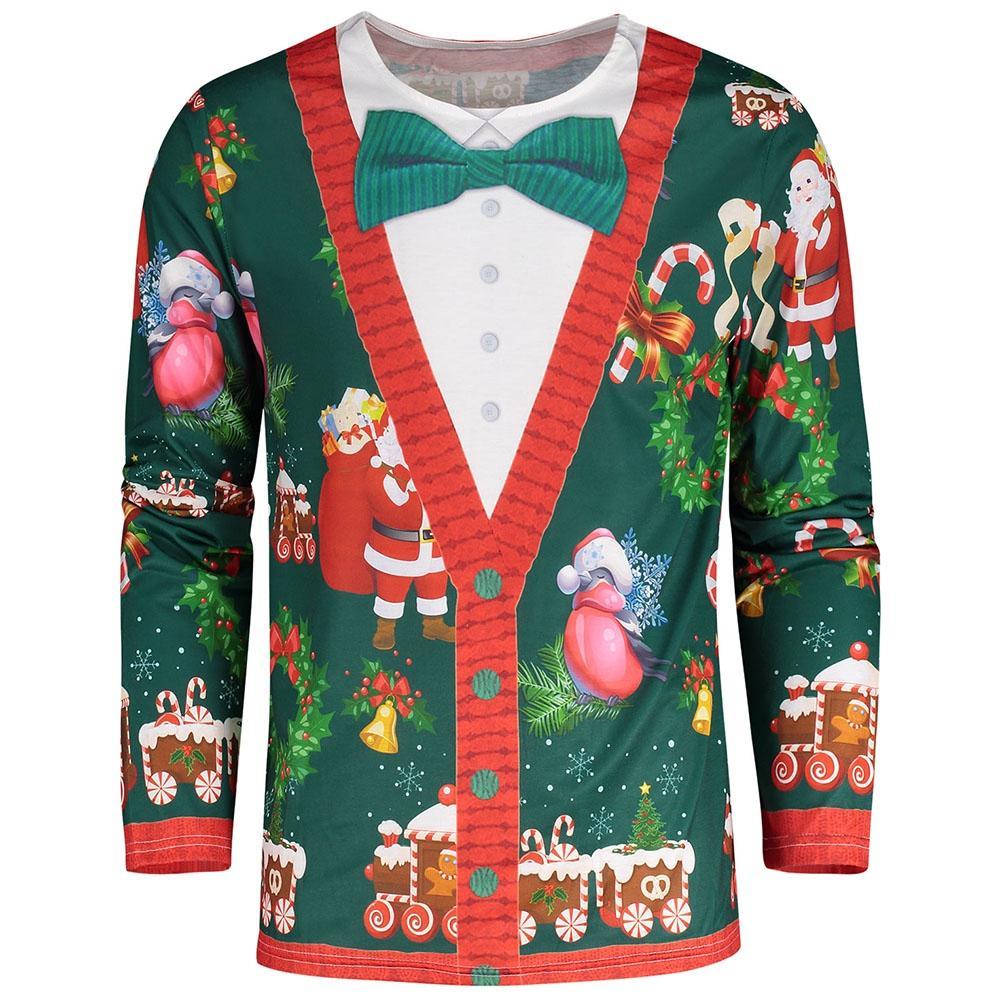 Green Bow Tie Christmas Shirt