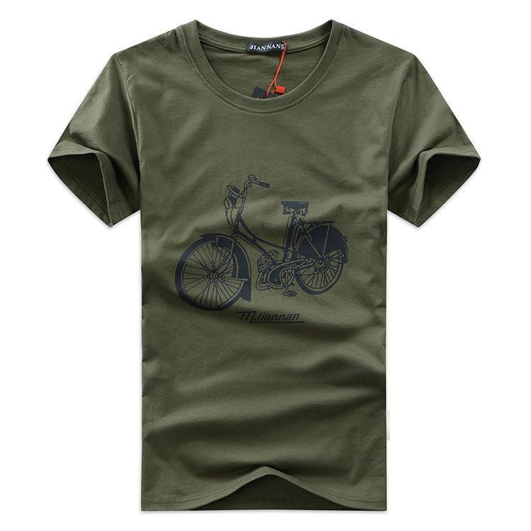 Camiseta gráfica Retro Bike Cruiser