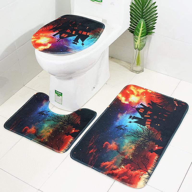 Halloween To Remember Bath Mat Set