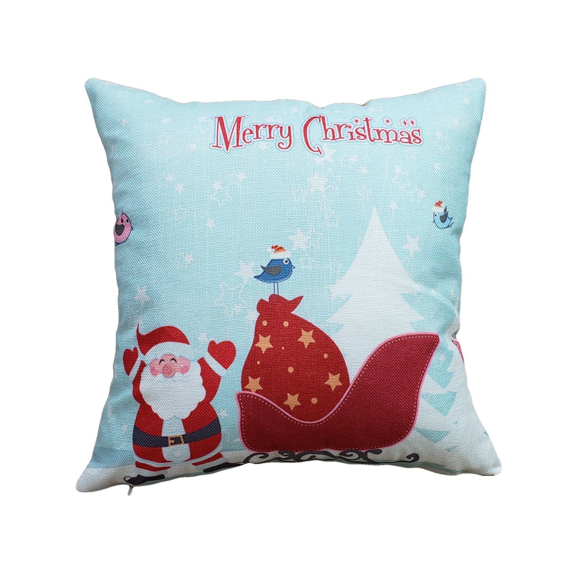Happy Holiday Christmas Pillow Covers-601-0015-S17-Theone Apparel