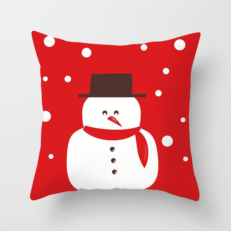 Ice Blue Christmas Themed Pillow Covers-601-0059-S10-Theone Apparel