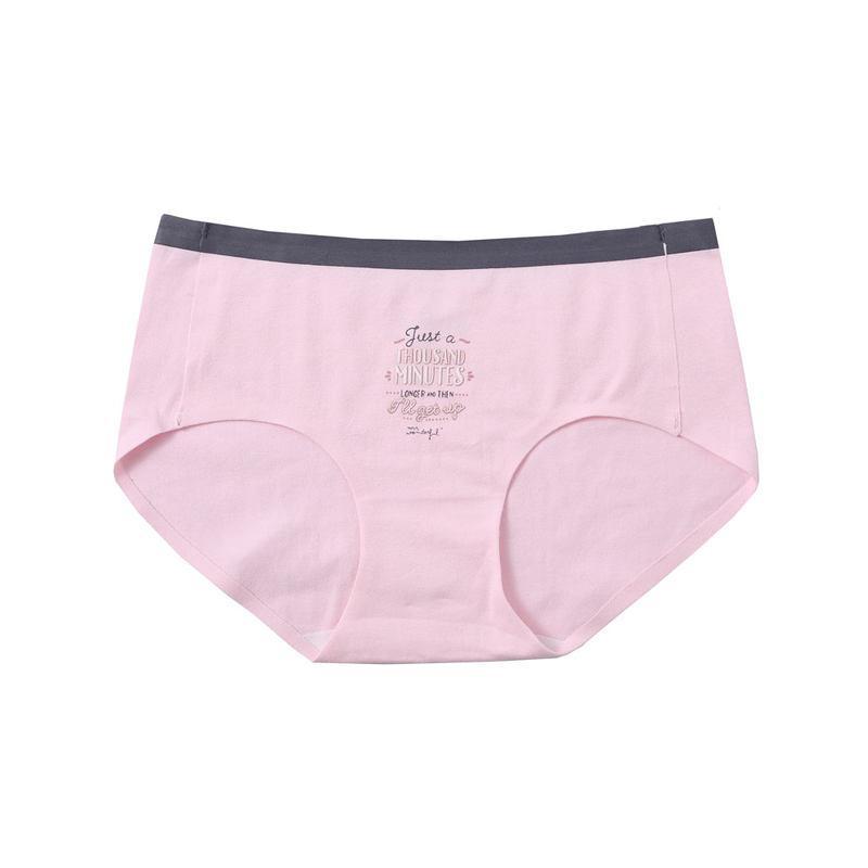Inspirational Sayings High Brief Panty-Pink-Theone Apparel