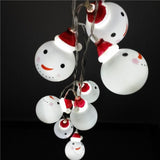 LED Snowman Christmas Tree Ornaments