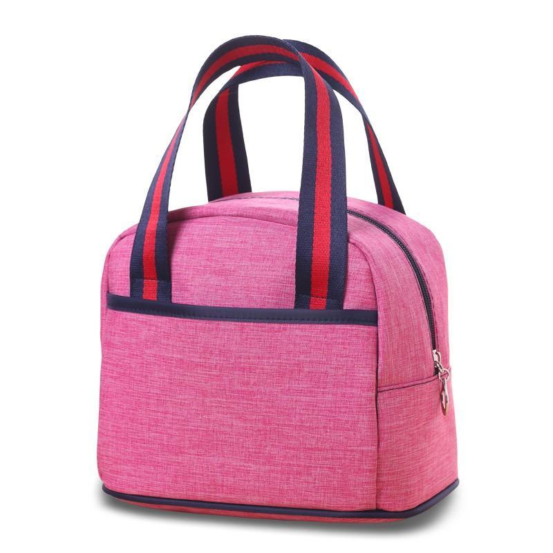 Medium Round Top Zipper Tote