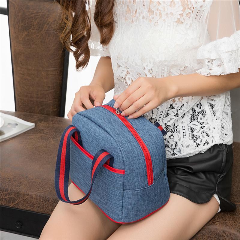 Medium Round Top Zipper Tote