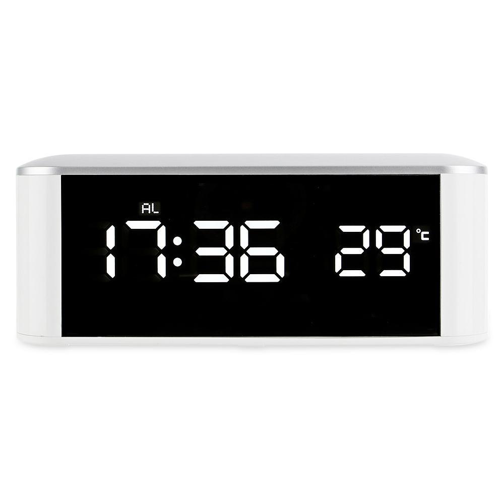 Mirror Design Digital Alarm Clock-White-Theone Apparel