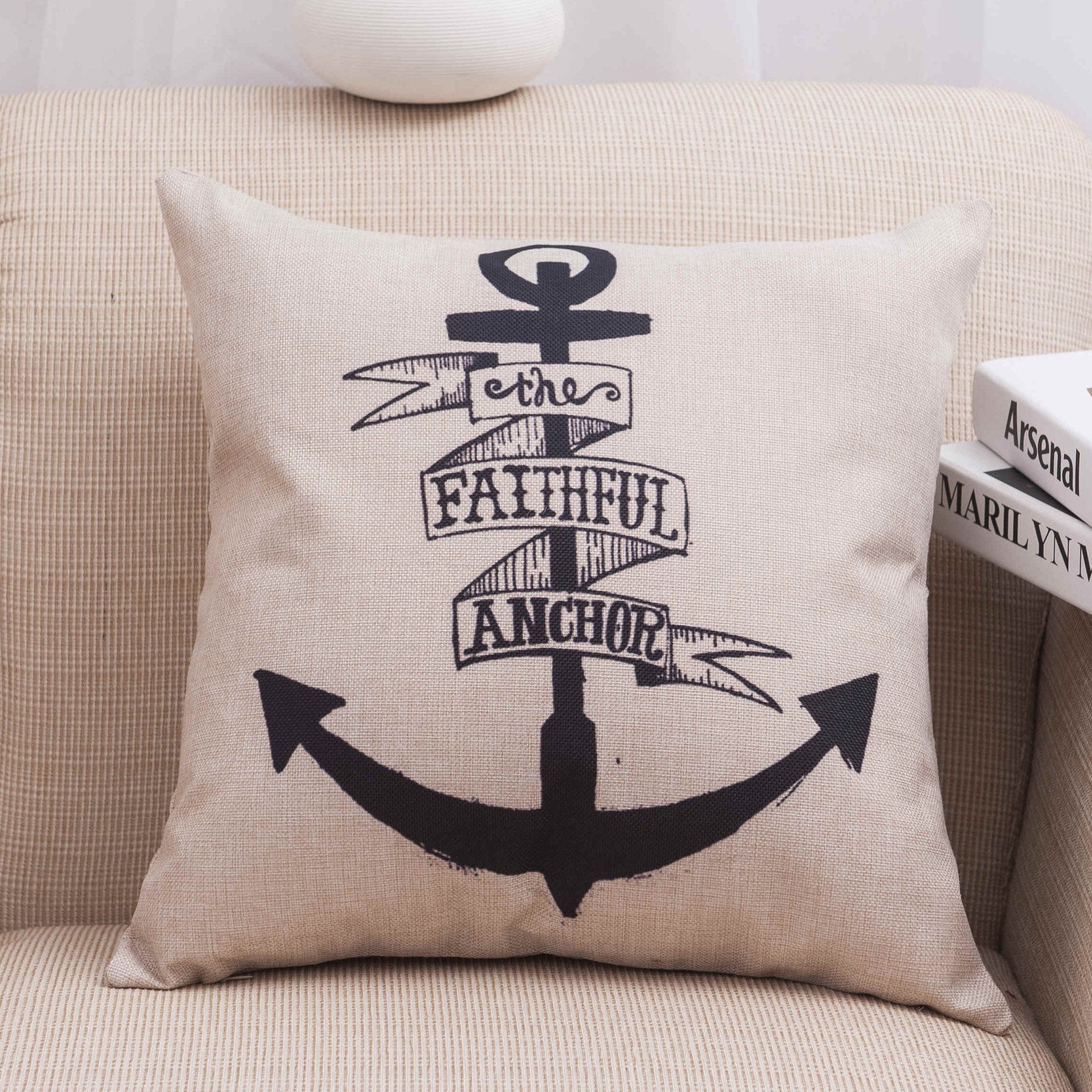 Nautical Navy Inspired Pillow Covers-601-0020-S2-Theone Apparel
